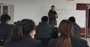 魯東環保對客戶進行反滲透日常維護、故障診斷技術培訓